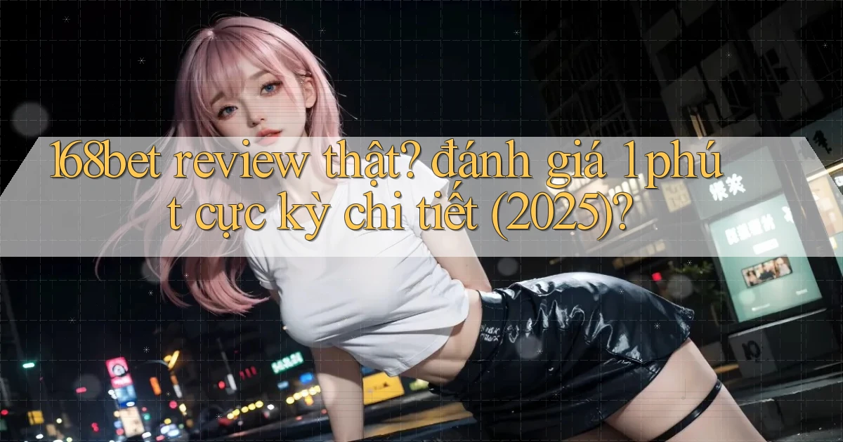168bet review thật đánh giá 1 phút cực kỳ chi tiết (2025)