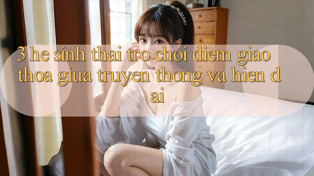 3. Hệ Sinh Thái Trò Chơi: Điểm Giao Thoa Giữa Truyền Thống Và Hiện Đại 3. Hệ Sinh Thái Trò Chơi: Điểm Giao Thoa Giữa Truyền Thống Và Hiện Đại