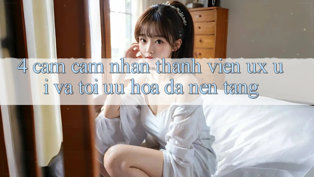 4. Cảm cảm nhận Thành viên (UX/UI) Và Tối Ưu Hóa Đa Nền Tảng
