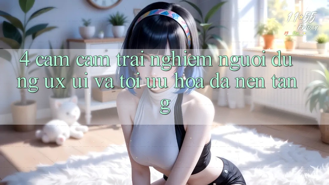 4. Cảm cảm trải nghiệm Người Dùng (UX/UI) Và Tối Ưu Hóa Đa Nền Tảng 4. Cảm cảm trải nghiệm Người Dùng (UX/UI) Và Tối Ưu Hóa Đa Nền Tảng