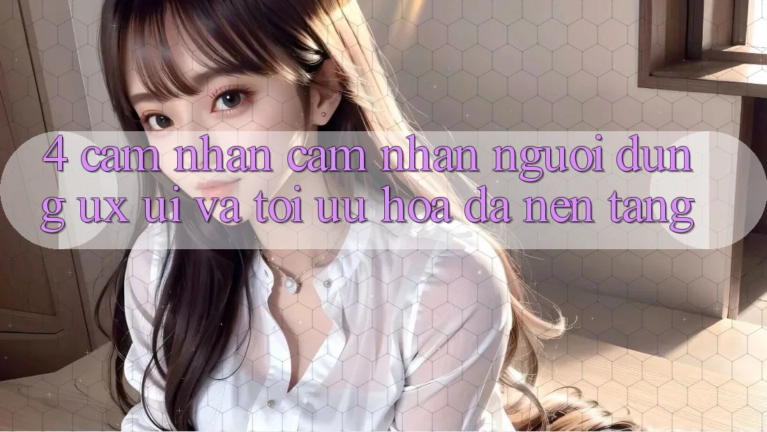 4. Cảm nhận cảm nhận Người Dùng (UX/UI) Và Tối Ưu Hóa Đa Nền Tảng