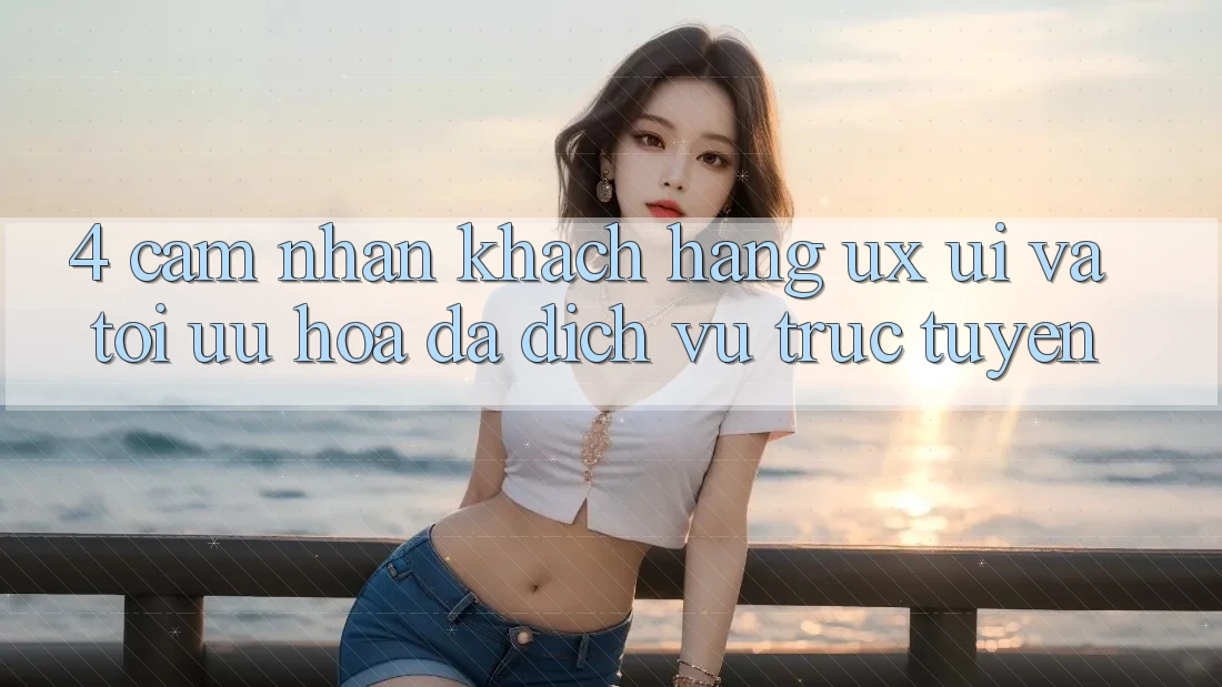4. Cảm nhận Khách hàng (UX/UI) Và Tối Ưu Hóa Đa Dịch vụ trực tuyến