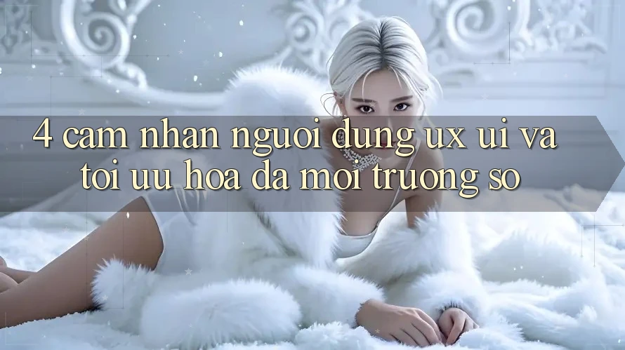 4. Cảm nhận Người Dùng (UX/UI) Và Tối Ưu Hóa Đa Môi trường số