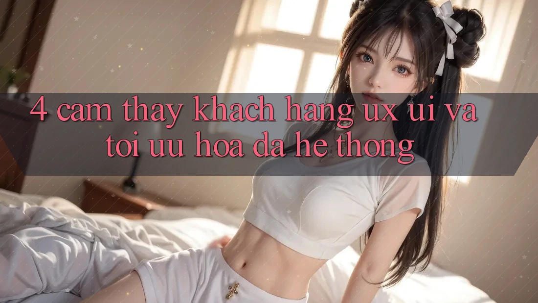 4. Cảm thấy Khách hàng (UX/UI) Và Tối Ưu Hóa Đa Hệ thống 4. Cảm thấy Khách hàng (UX/UI) Và Tối Ưu Hóa Đa Hệ thống