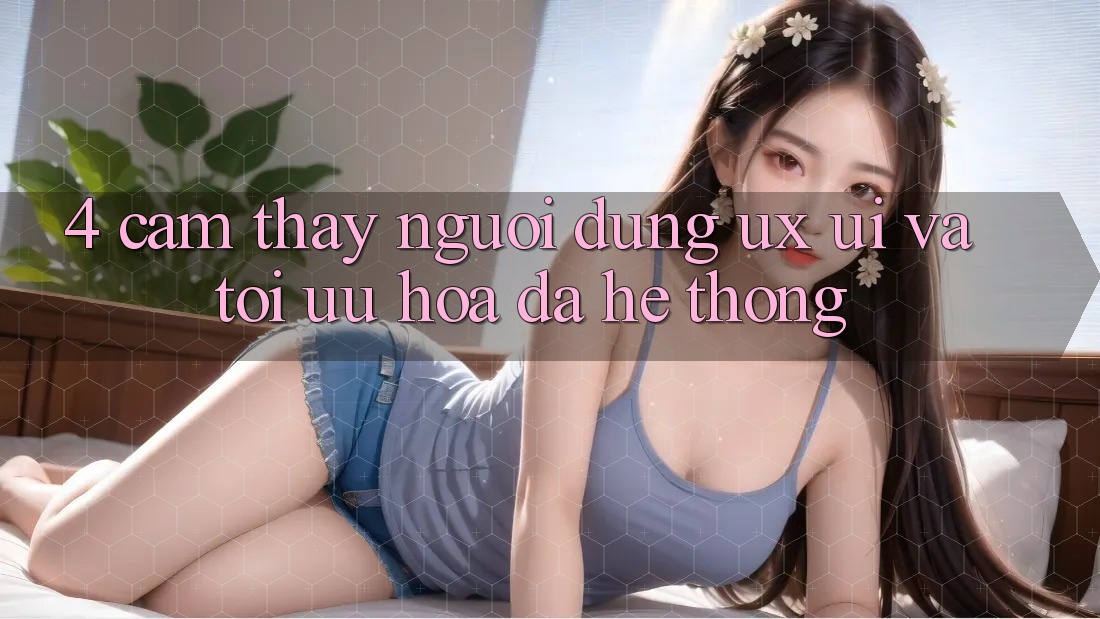 4. Cảm thấy Người dùng (UX/UI) Và Tối Ưu Hóa Đa Hệ thống 4. Cảm thấy Người dùng (UX/UI) Và Tối Ưu Hóa Đa Hệ thống
