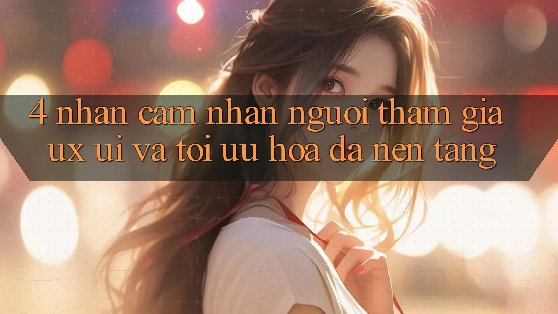 4. Nhận cảm nhận Người tham gia (UX/UI) Và Tối Ưu Hóa Đa Nền Tảng