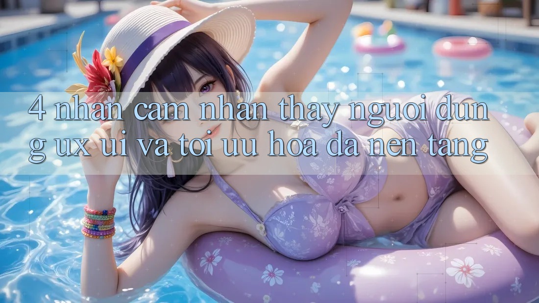 4. Nhận cảm nhận thấy Người Dùng (UX/UI) Và Tối Ưu Hóa Đa Nền tảng 4. Nhận cảm nhận thấy Người Dùng (UX/UI) Và Tối Ưu Hóa Đa Nền tảng