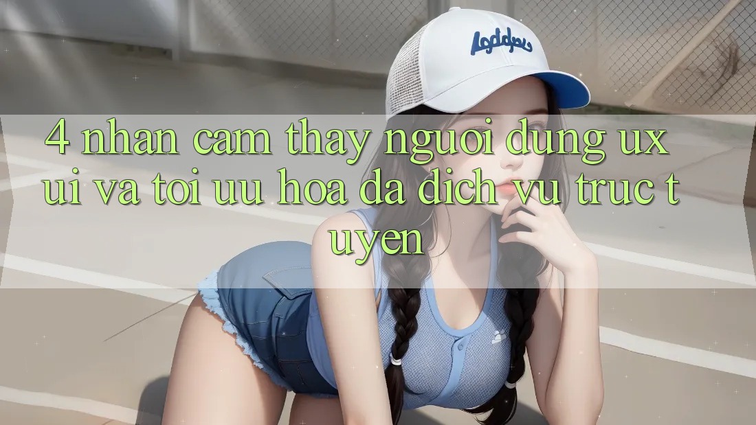 4. Nhận cảm thấy Người Dùng (UX/UI) Và Tối Ưu Hóa Đa Dịch vụ trực tuyến