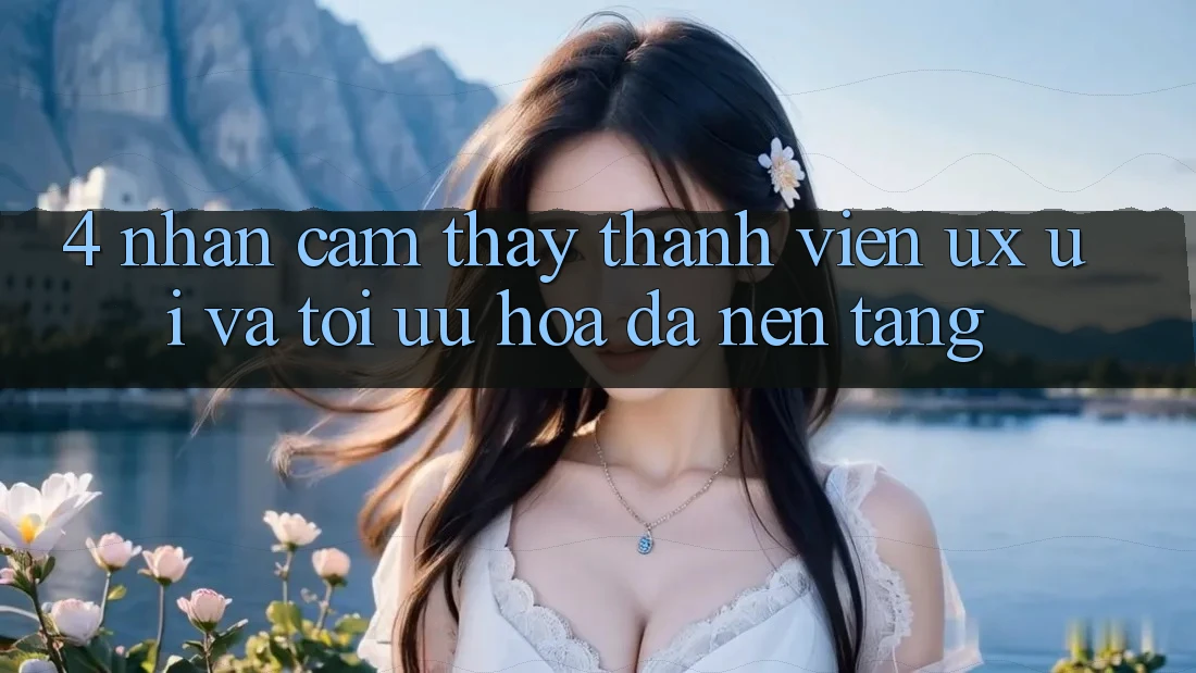 4. Nhận cảm thấy Thành viên (UX/UI) Và Tối Ưu Hóa Đa Nền Tảng 4. Nhận cảm thấy Thành viên (UX/UI) Và Tối Ưu Hóa Đa Nền Tảng
