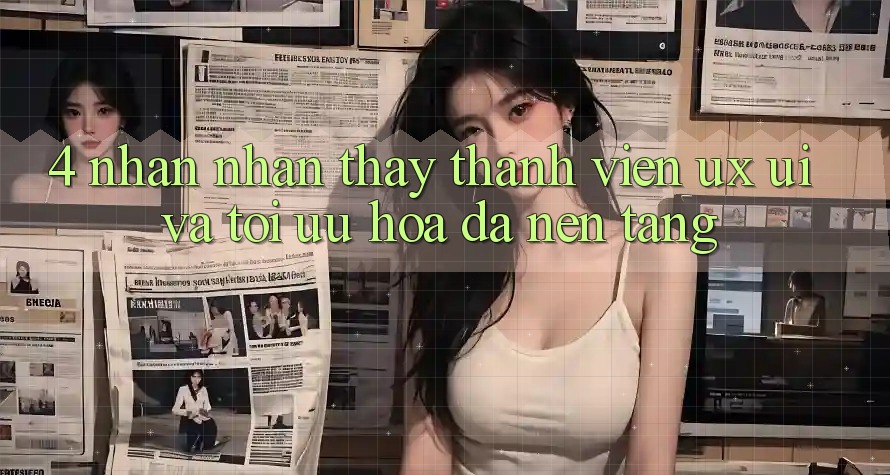 4. Nhận nhận thấy Thành viên (UX/UI) Và Tối Ưu Hóa Đa Nền Tảng 4. Nhận nhận thấy Thành viên (UX/UI) Và Tối Ưu Hóa Đa Nền Tảng
