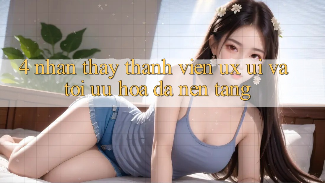 4. Nhận thấy Thành viên (UX/UI) Và Tối Ưu Hóa Đa Nền Tảng 4. Nhận thấy Thành viên (UX/UI) Và Tối Ưu Hóa Đa Nền Tảng
