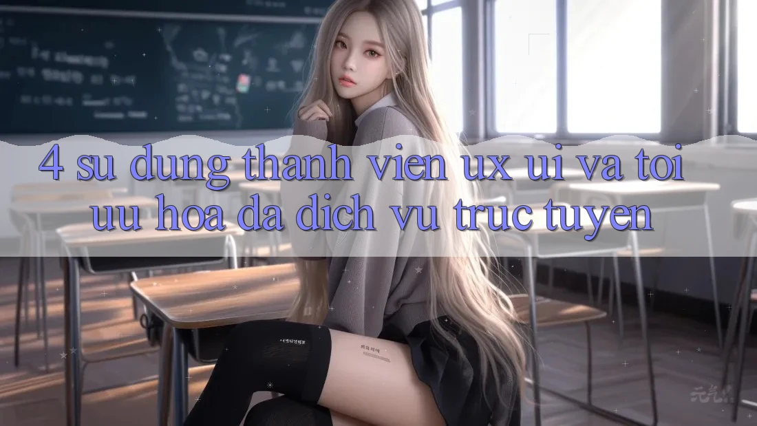 4. Sử dụng Thành viên (UX/UI) Và Tối Ưu Hóa Đa Dịch vụ trực tuyến