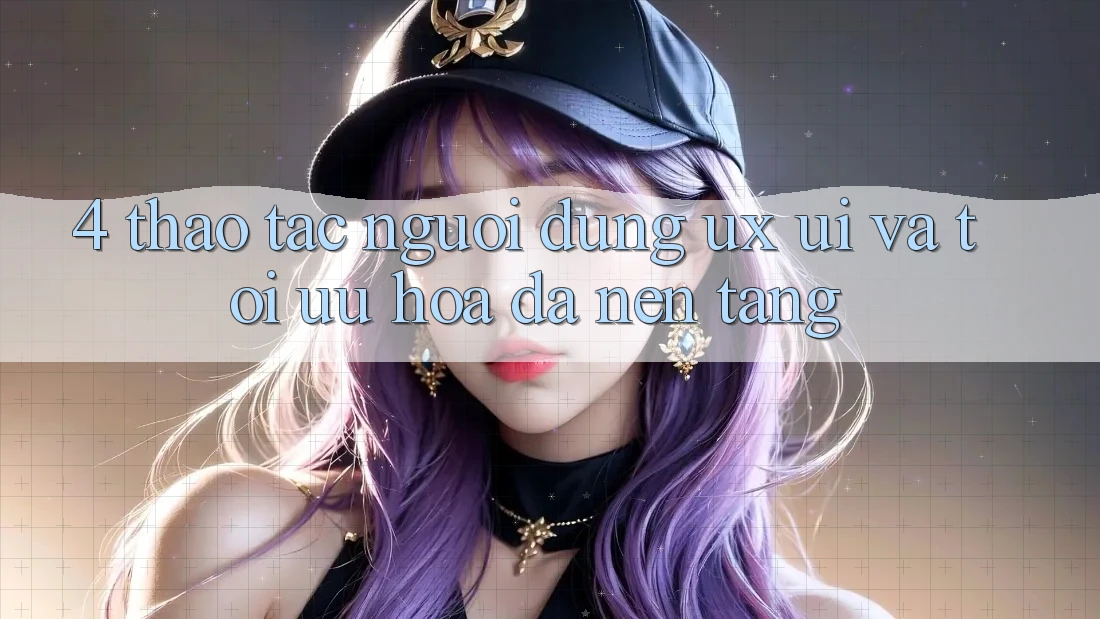 4. Thao tác Người Dùng (UX/UI) Và Tối Ưu Hóa Đa Nền Tảng 4. Thao tác Người Dùng (UX/UI) Và Tối Ưu Hóa Đa Nền Tảng