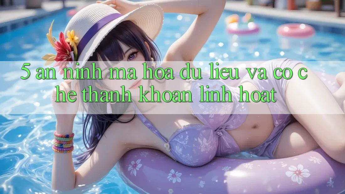 5. An Ninh Mã hóa dữ liệu Và Cơ Chế Thanh Khoản Linh Hoạt 5. An Ninh Mã hóa dữ liệu Và Cơ Chế Thanh Khoản Linh Hoạt