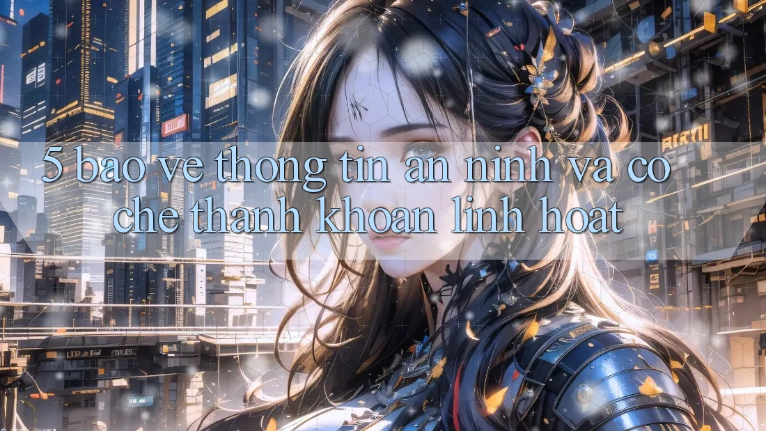 5. Bảo vệ thông tin An ninh Và Cơ Chế Thanh Khoản Linh Hoạt