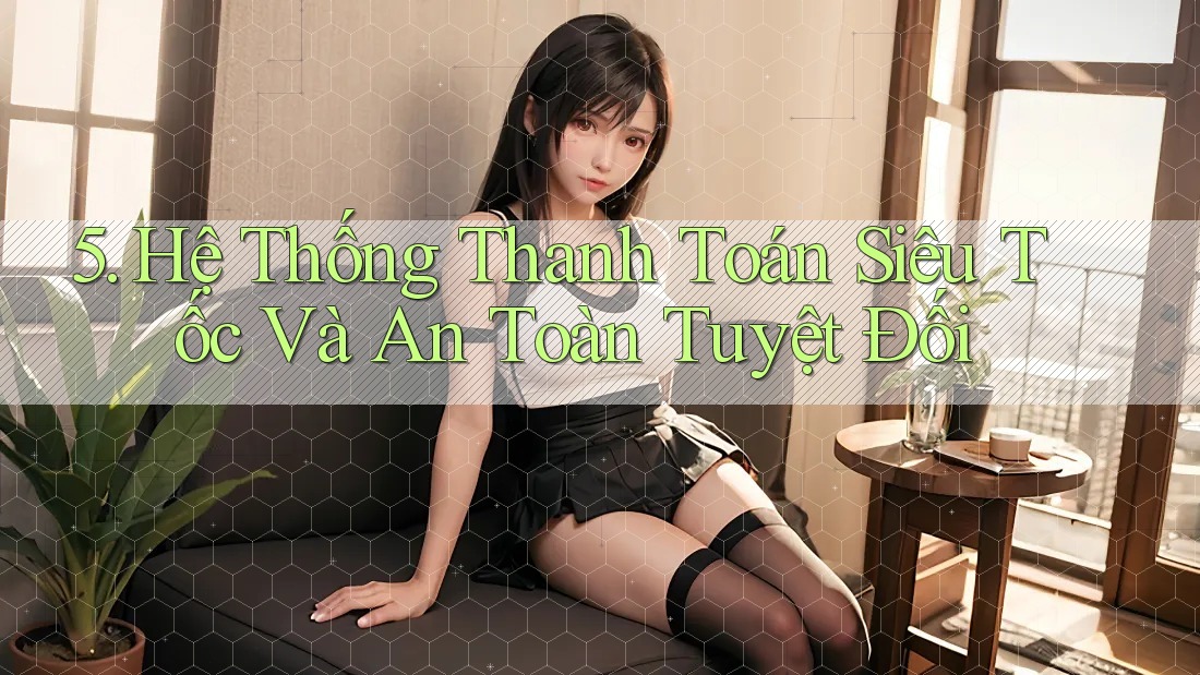 5. Hệ Thống Thanh Toán Siêu Tốc Và An Toàn Tuyệt Đối
