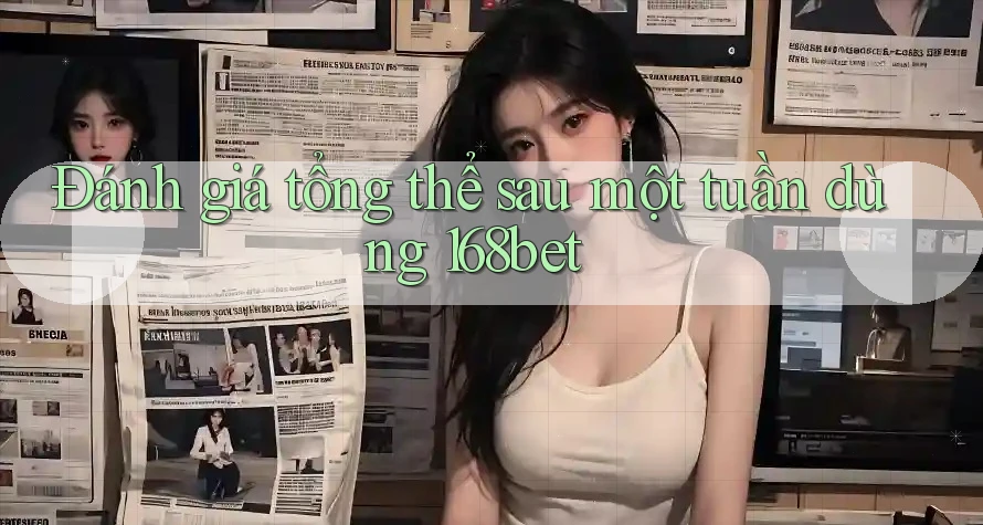 Đánh giá tổng thể sau một tuần dùng 168bet Đánh giá tổng thể sau một tuần dùng 168bet