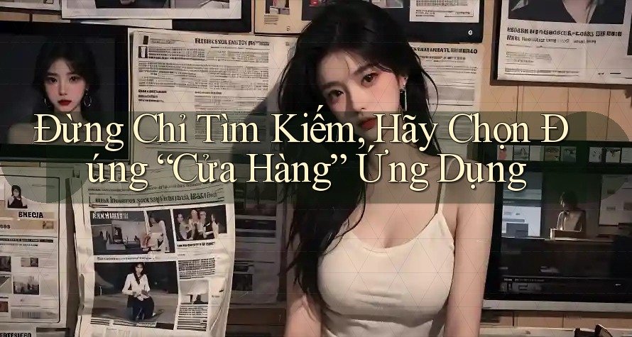 Đừng Chỉ Tìm Kiếm, Hãy Chọn Đúng “Cửa Hàng” Ứng Dụng