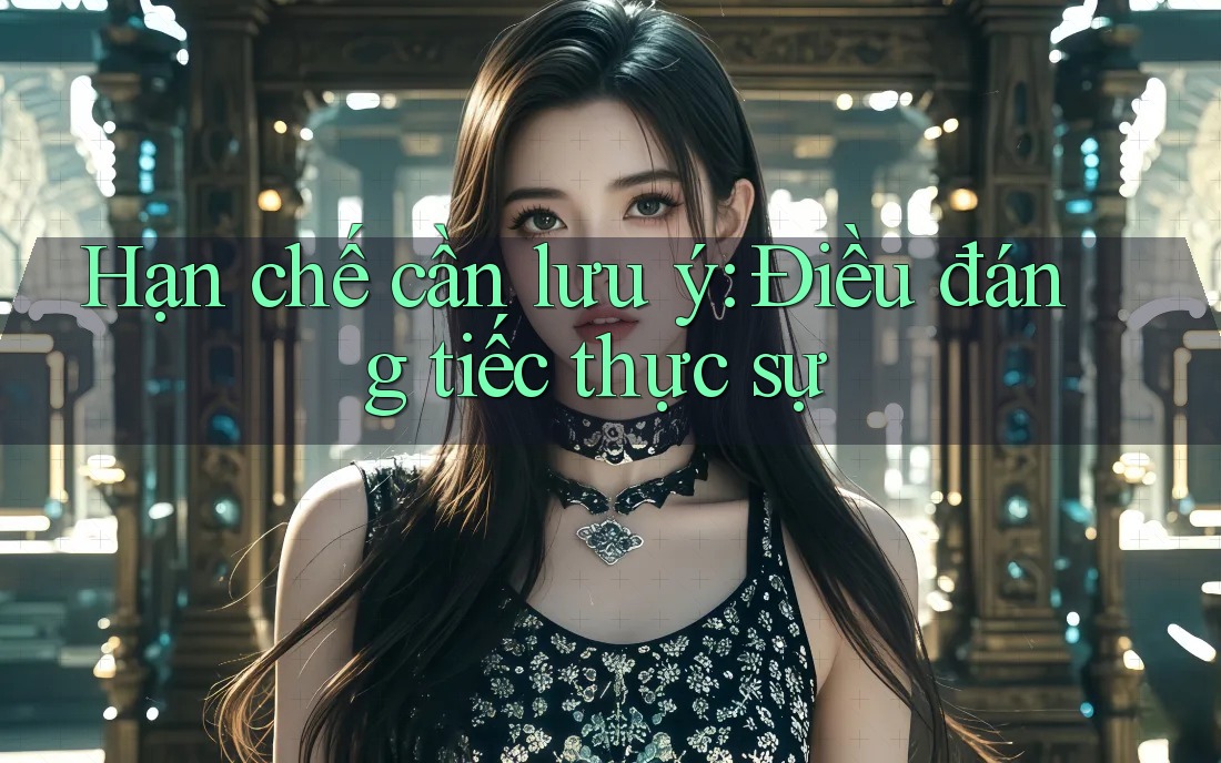 Hạn chế cần lưu ý: Điều đáng tiếc thực sự