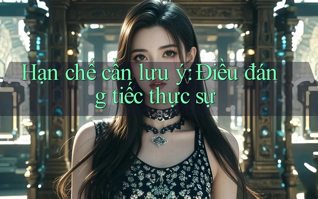 Hạn chế cần lưu ý: Điều đáng tiếc thực sự