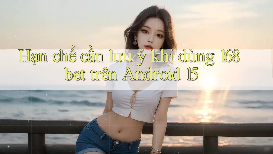 Hạn chế cần lưu ý khi dùng 168bet trên Android 15