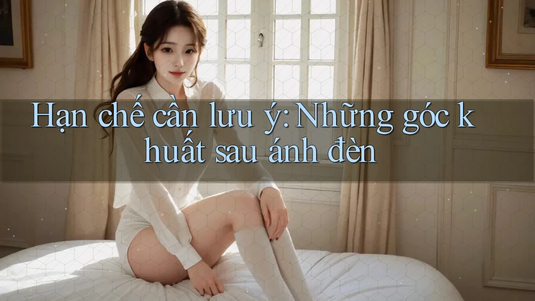 Hạn chế cần lưu ý: những góc khuất sau ánh đèn
