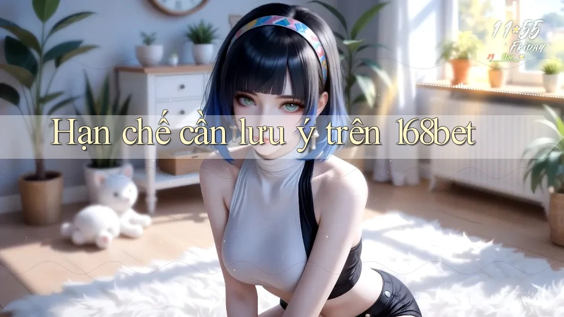 Hạn chế cần lưu ý trên 168bet