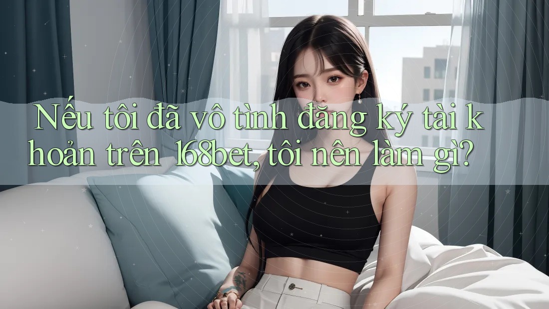 Nếu tôi đã vô tình đăng ký tài khoản trên 168bet, tôi nên làm gì?