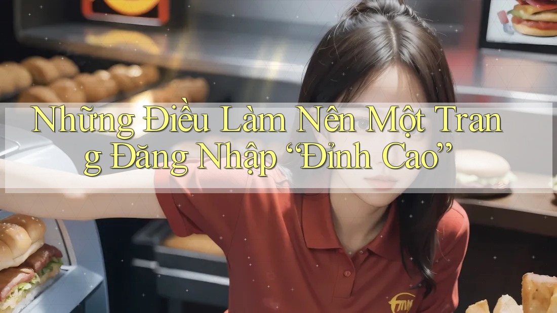 Những Điều Làm Nên Một Trang Đăng Nhập “Đỉnh Cao” Những Điều Làm Nên Một Trang Đăng Nhập “Đỉnh Cao”