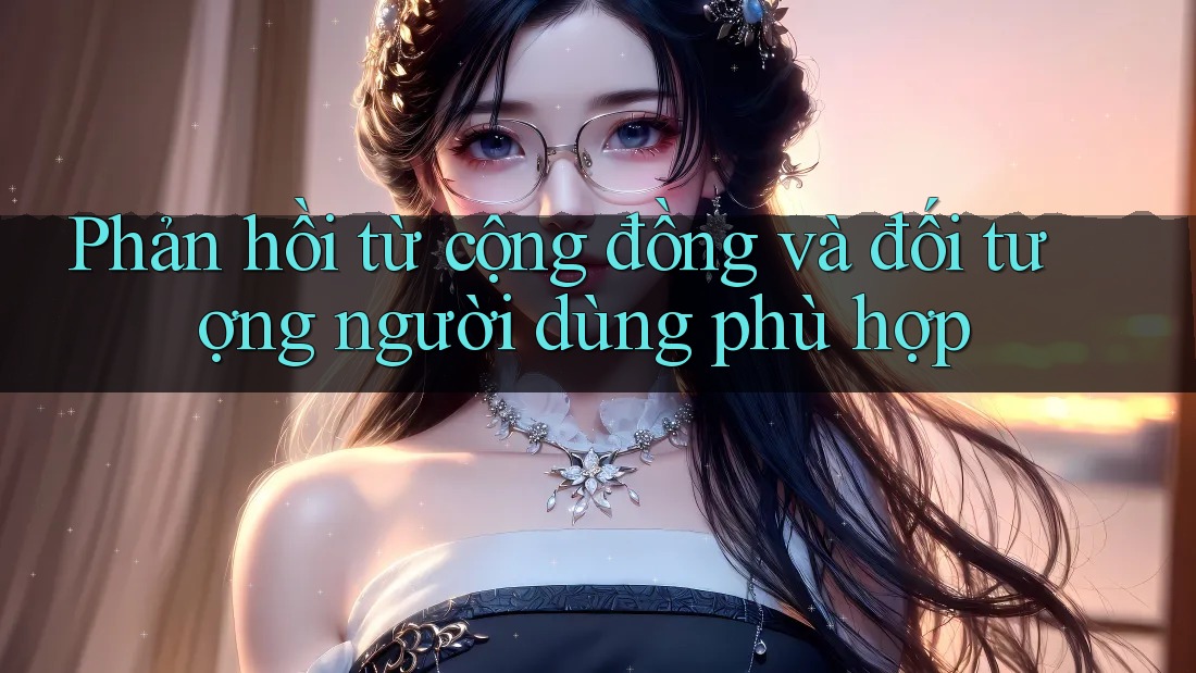Phản hồi từ cộng đồng và đối tượng người dùng phù hợp