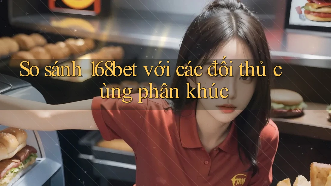 So sánh 168bet với các đối thủ cùng phân khúc