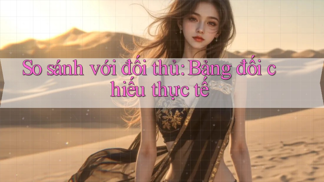 So sánh với đối thủ: Bảng đối chiếu thực tế