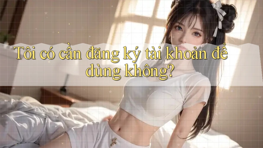 Tôi có cần đăng ký tài khoản để dùng không?