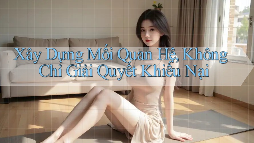 Xây Dựng Mối Quan Hệ, Không Chỉ Giải Quyết Khiếu Nại