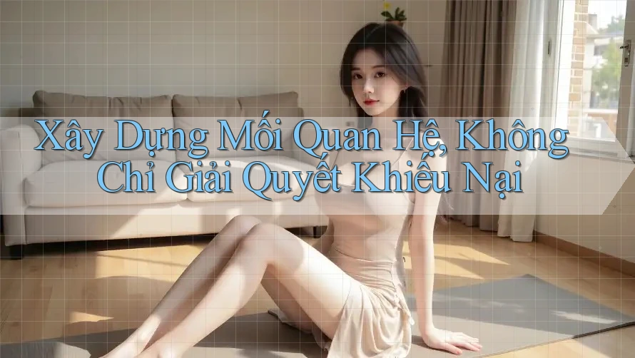 Xây Dựng Mối Quan Hệ, Không Chỉ Giải Quyết Khiếu Nại